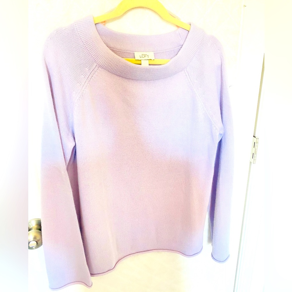 Lavender LOFT Sweater